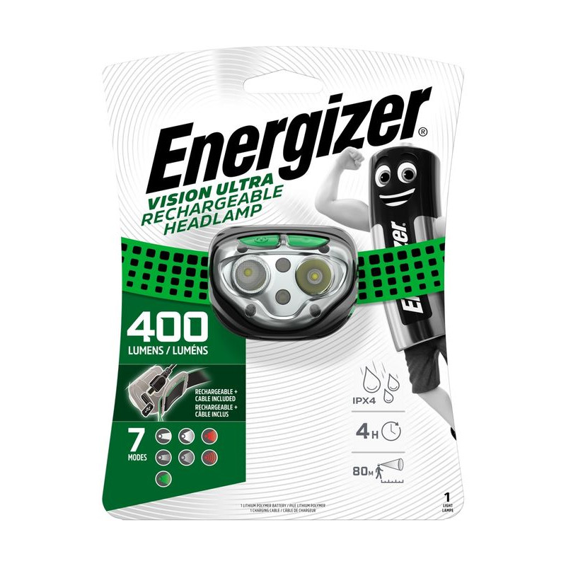 Energizer Vision Ultra Rechargeable Headlamp