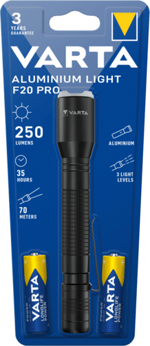 VARTA Aluminium Light F20 Pro LED 