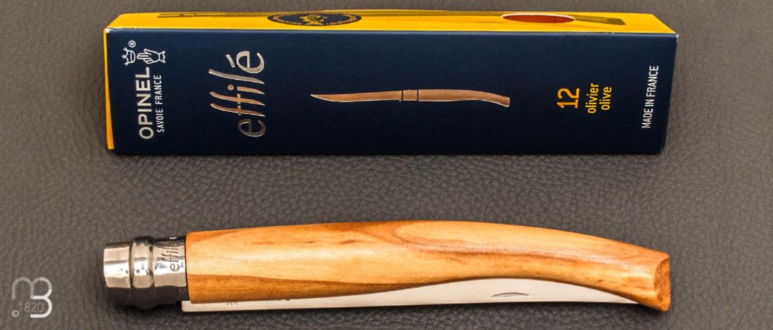 Opinel 12 effelet olivier