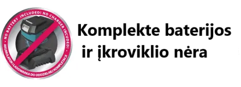 DEDRA akumuliatorinis pūstuvas 18V (tik įrankis)    