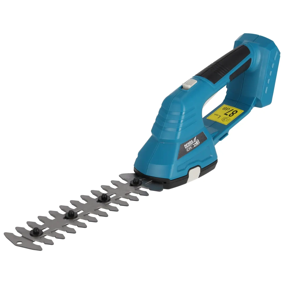 DEDRA akumuliatorinės vejos/gyvatvorės žirklės 18V „2-in-1“ SAS+ALL (tik įrankis)  