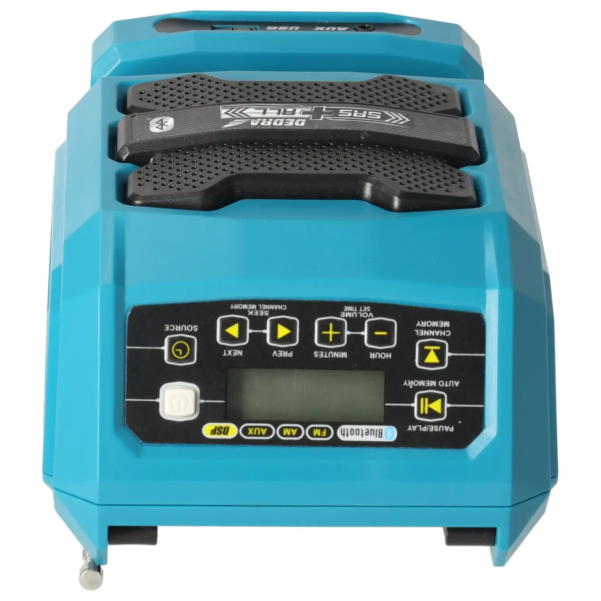 DEDRA akumuliatorinis radijas bluetooth, USB lizdas 18V SAS+ALL (tik įrankis)  