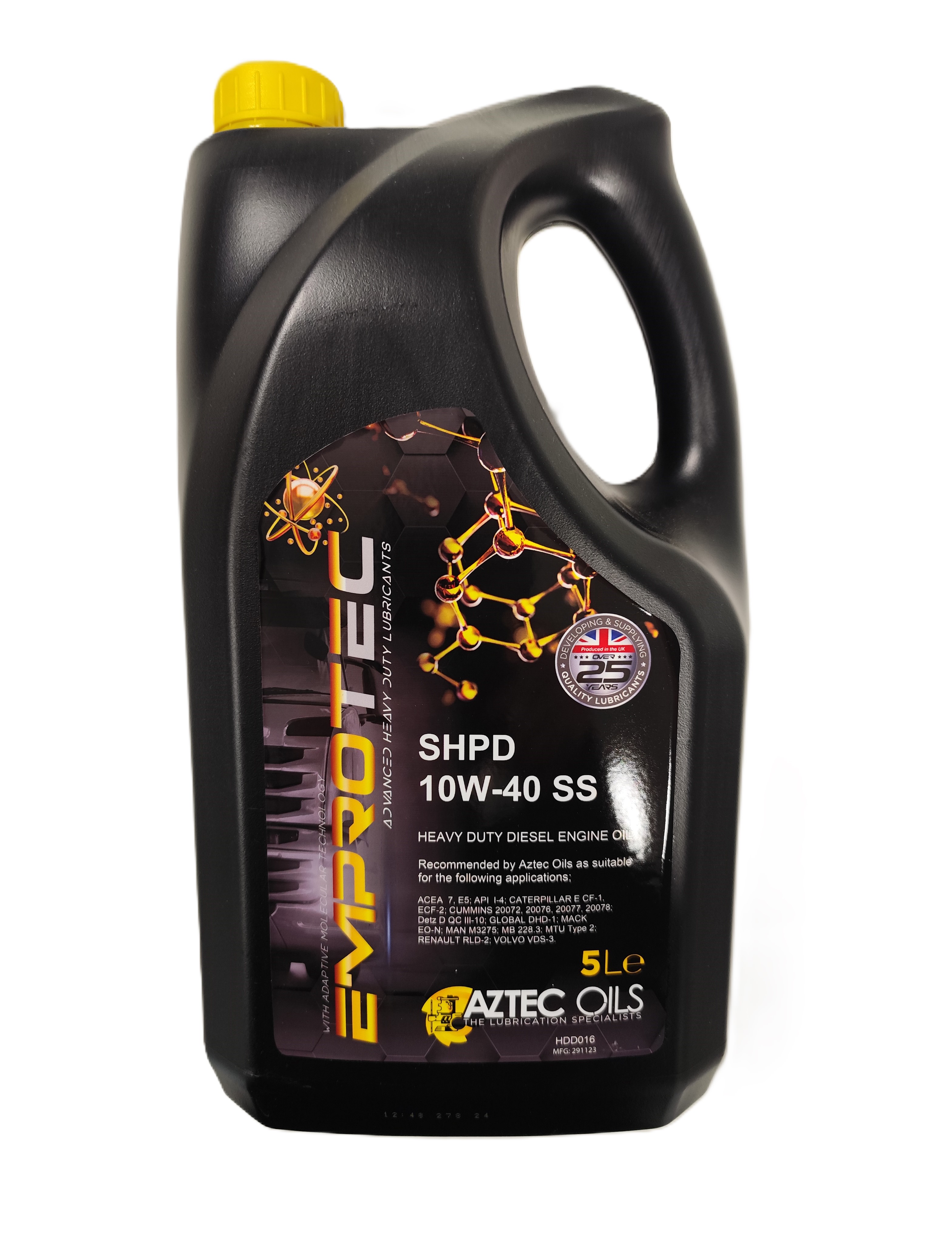 Variklinė alyva EMPROTEC SHPD 10W-40 SS 20 L      