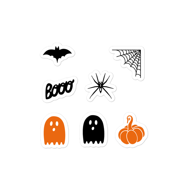 Helovino tematikos lipdukų rinkinys