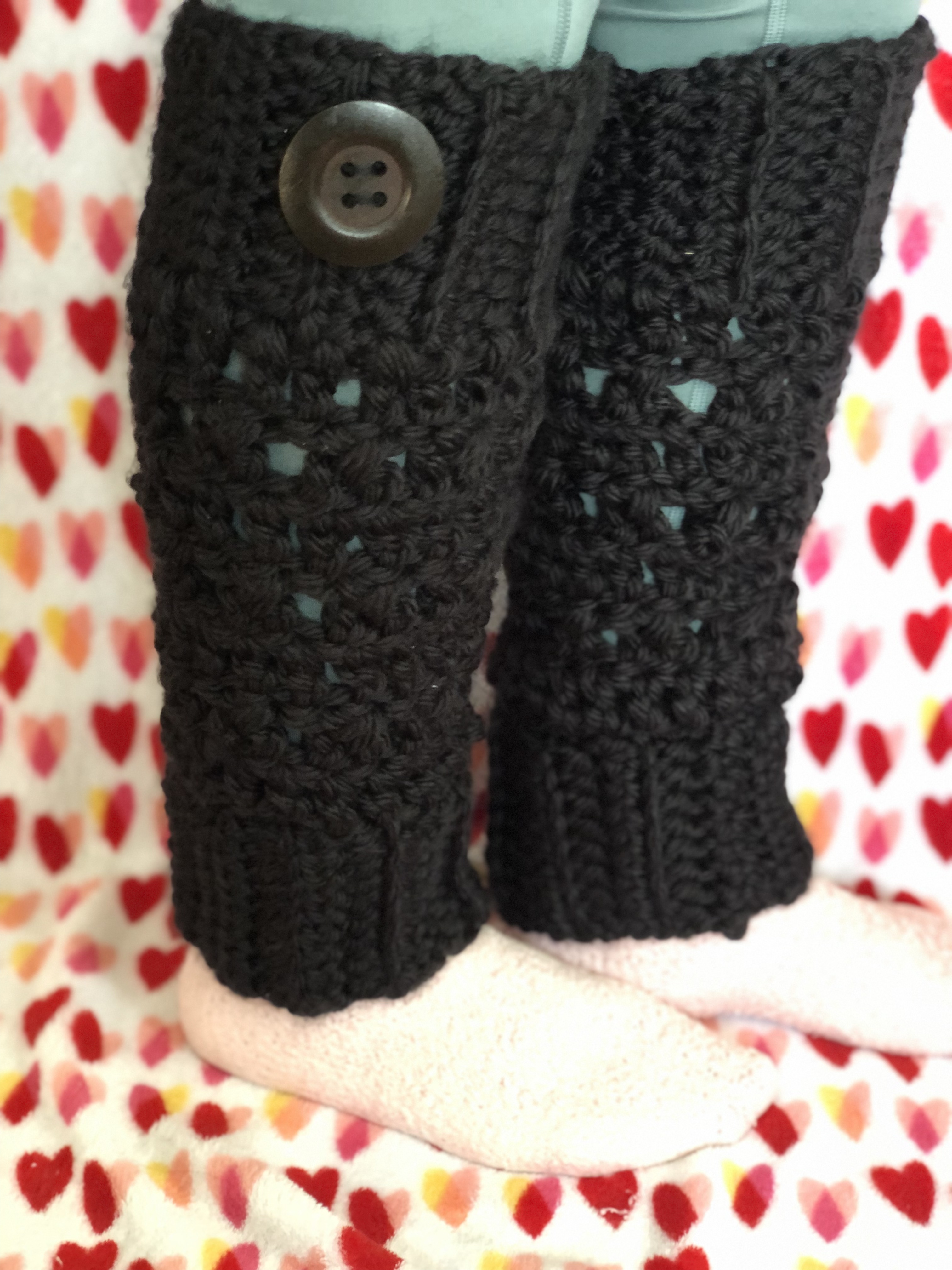 Custom Crochet Leg Warmers