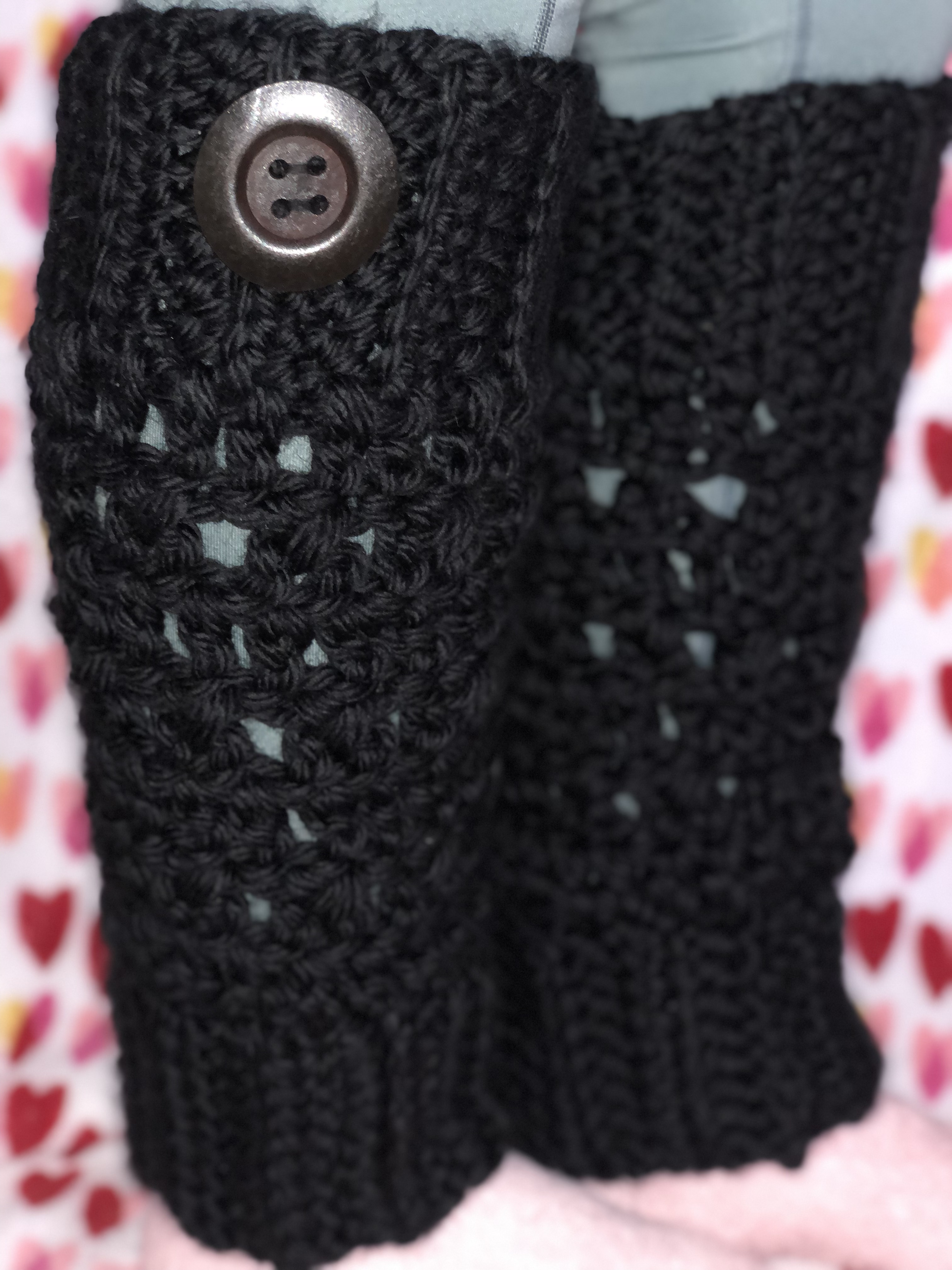 Custom Crochet Leg Warmers