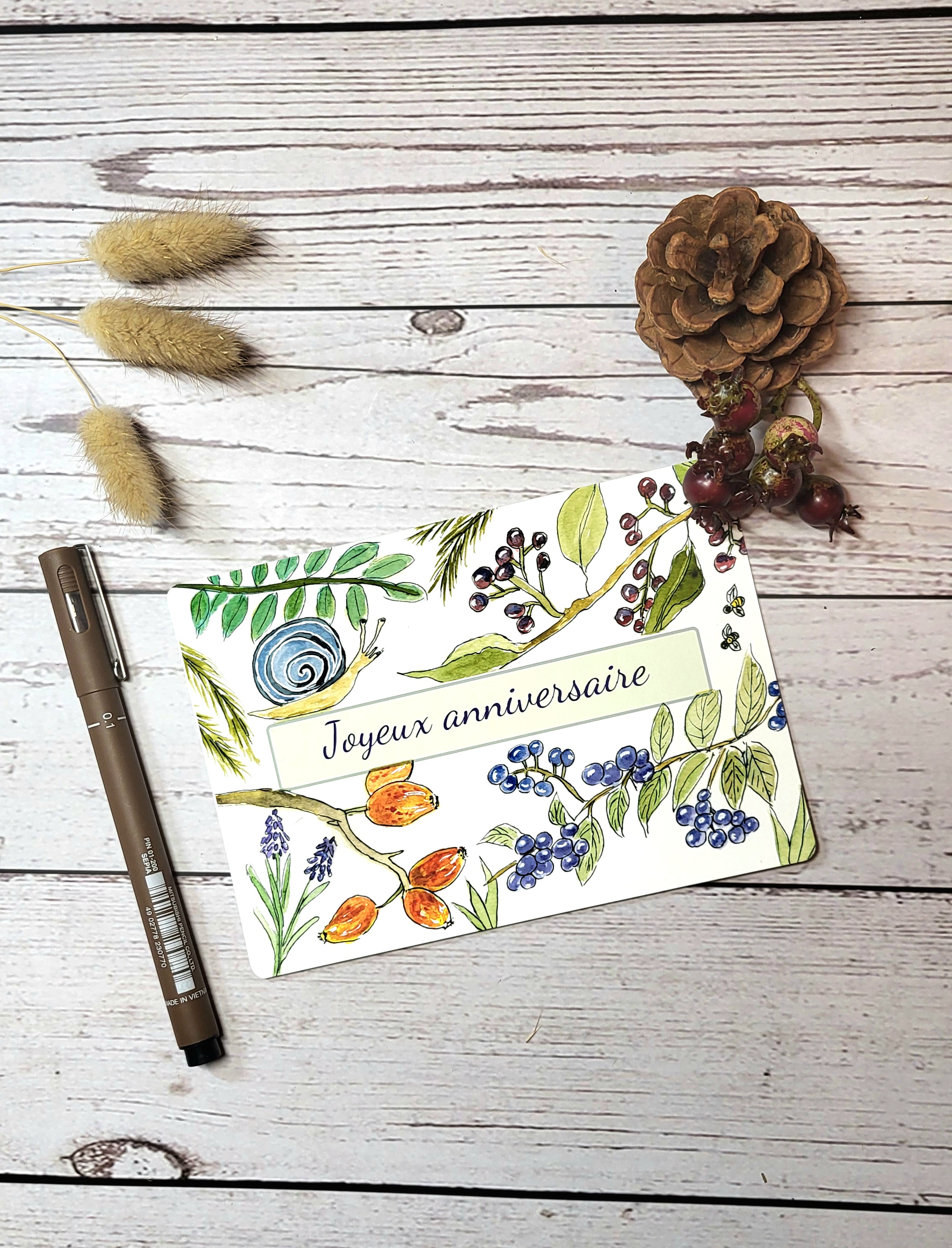 Carte  anniversaire