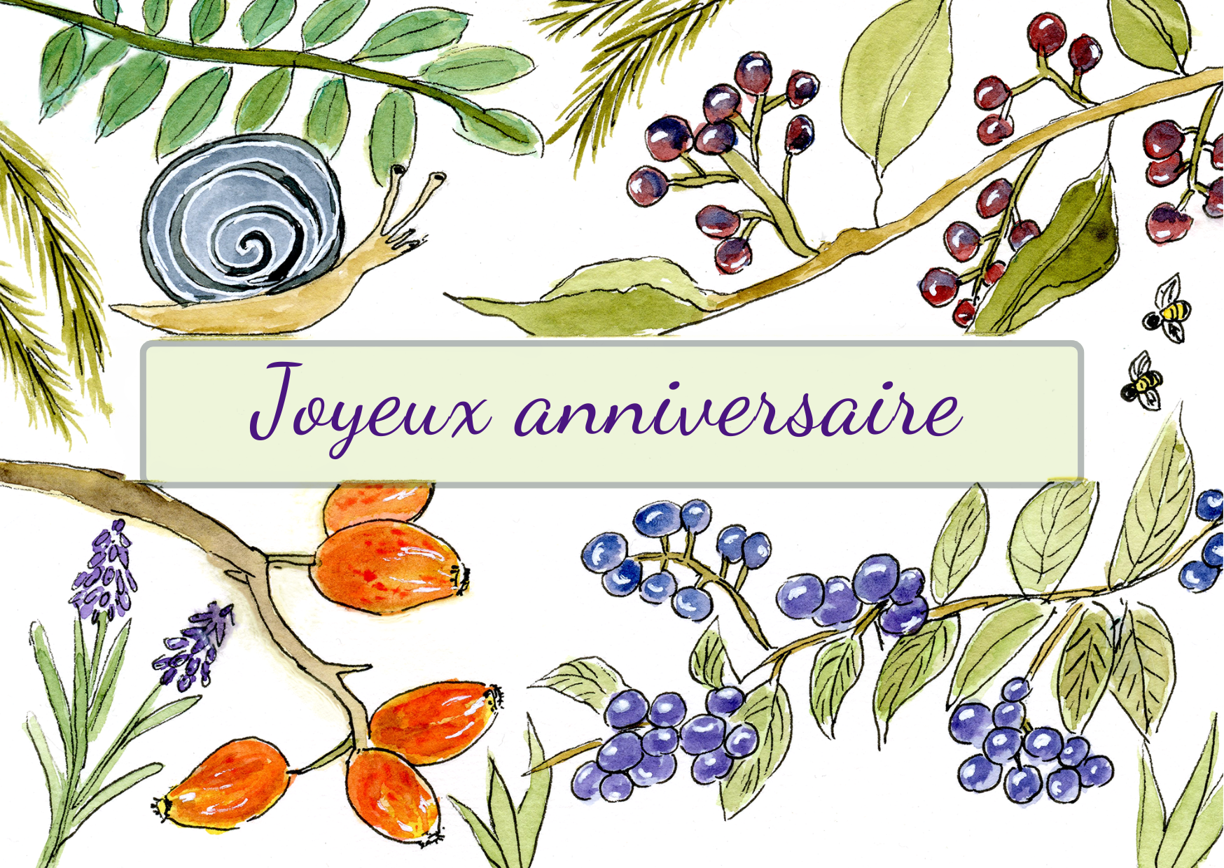 Carte de voeux personnalisable