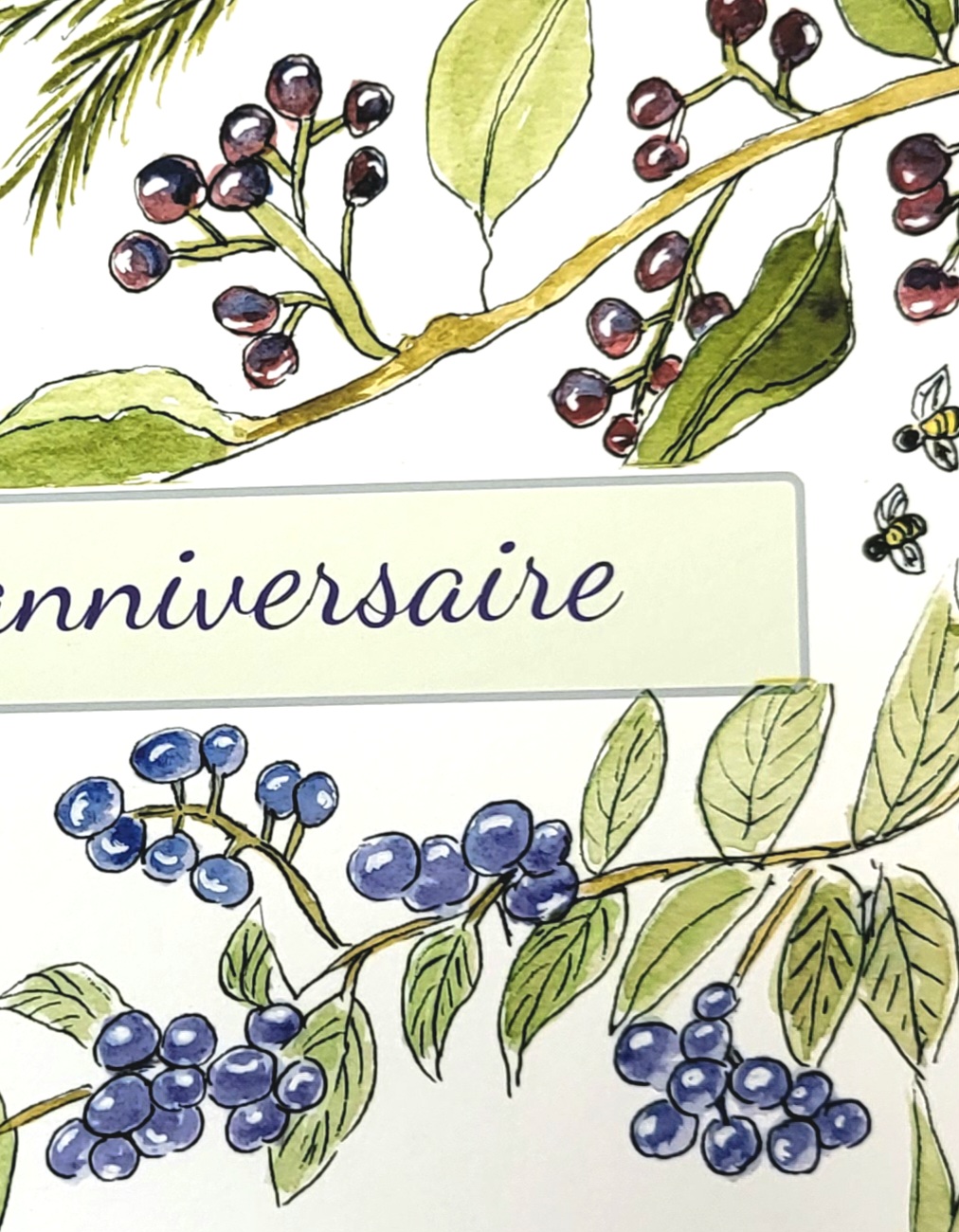 Carte de voeux personnalisable