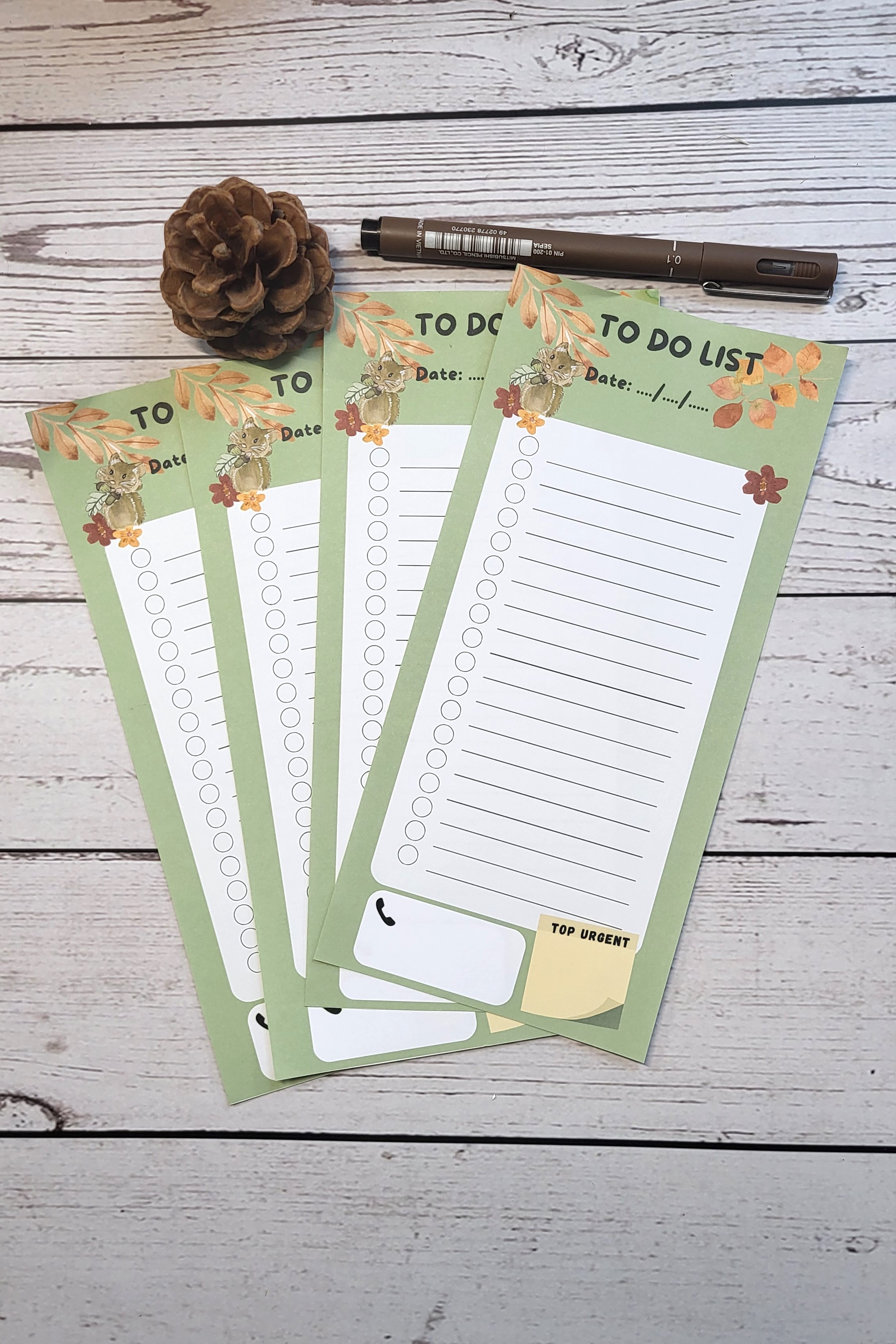 To-do list d'automne