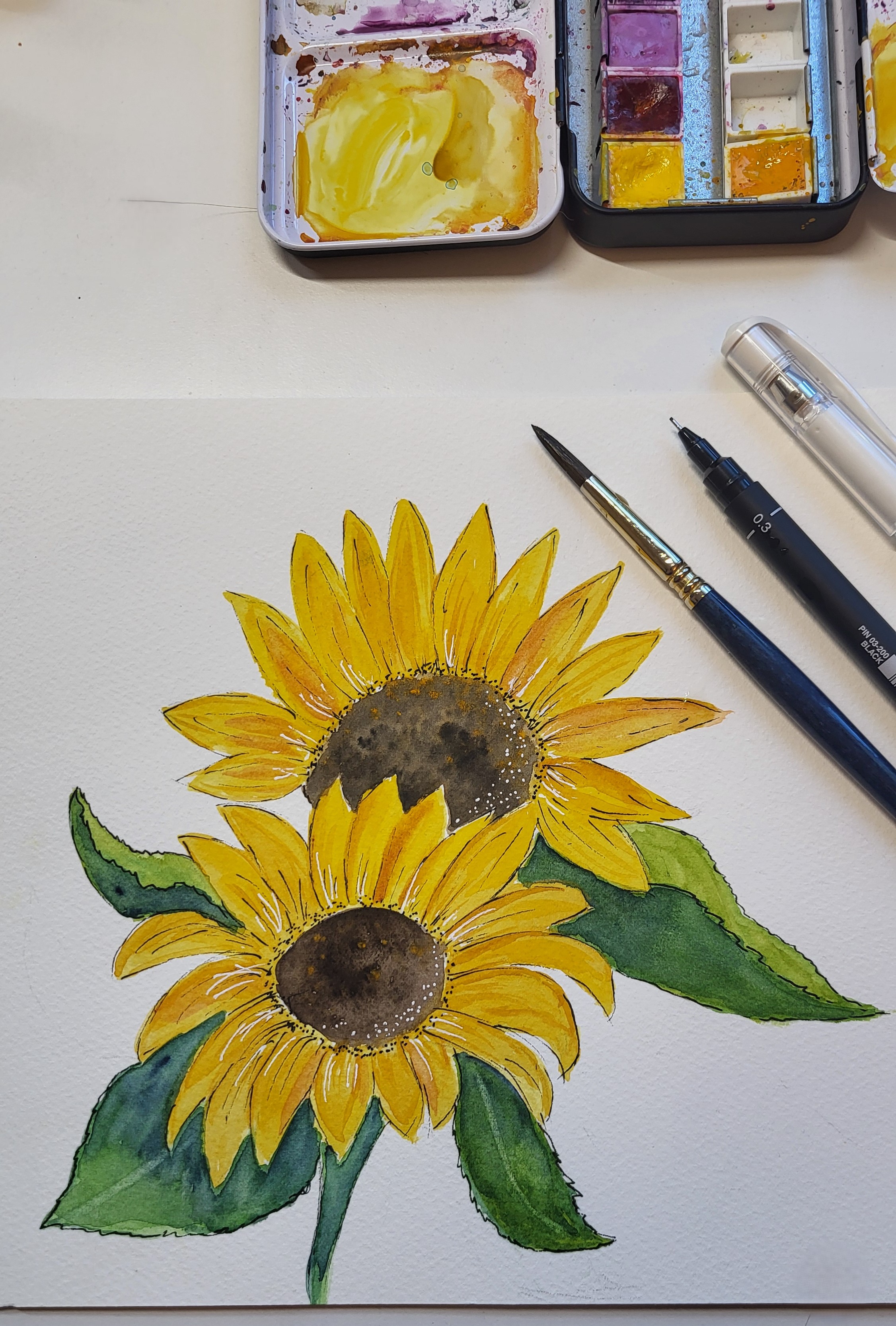 Semainier "Les Tournesols"