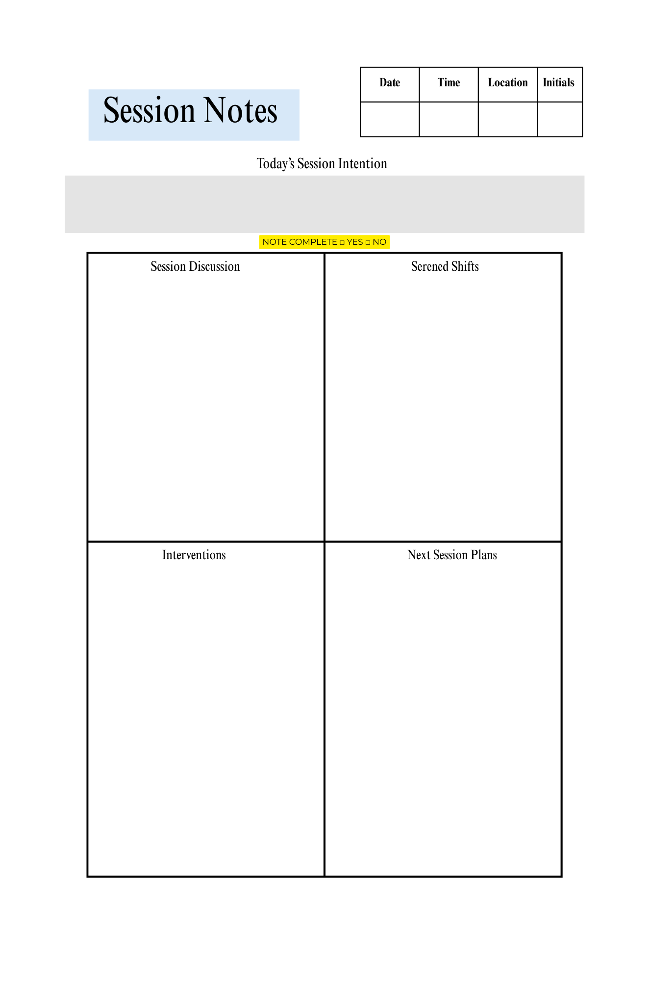 Serenity Pages Vol II. Therapist Volume