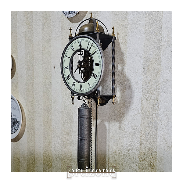 Tempus Fugit Skeleton Wall Clock