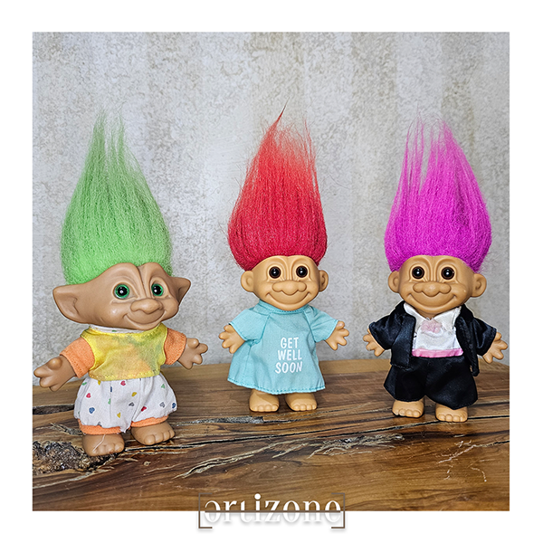 RUSS Vintage Collectible Troll Toys