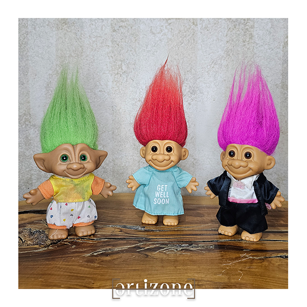 RUSS Vintage Collectible Troll Toys