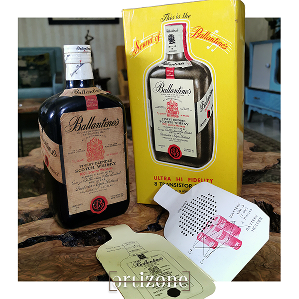 Collectible Ballantine's vintage Radio