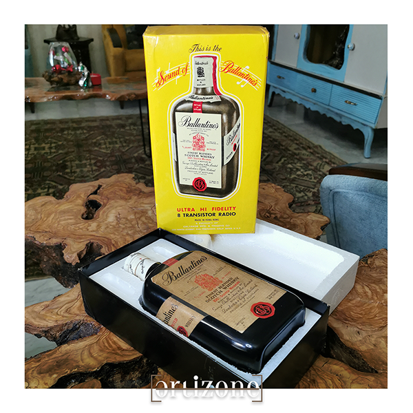 Collectible Ballantine's vintage Radio