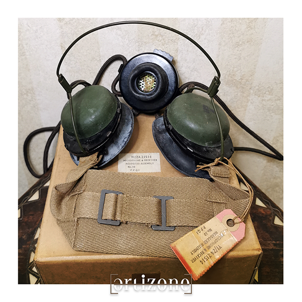 Vintage military headset