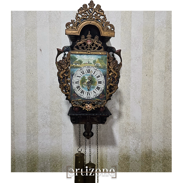 Dutch Frisian Vintage Clock