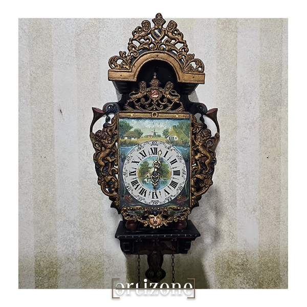 Dutch Frisian Vintage Clock