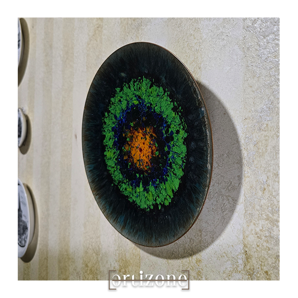 Red Copper art plate