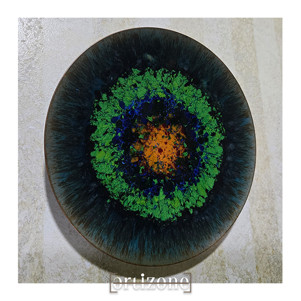 Red Copper art plate