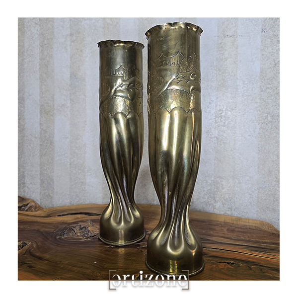 WW1 Artillery Shell Vases