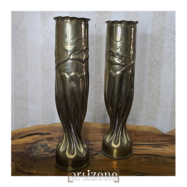 WW1 Artillery Shell Vases