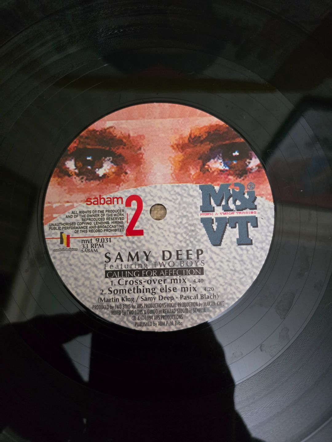 Samy Deep Two Boys Calling for Affection vinyl record 