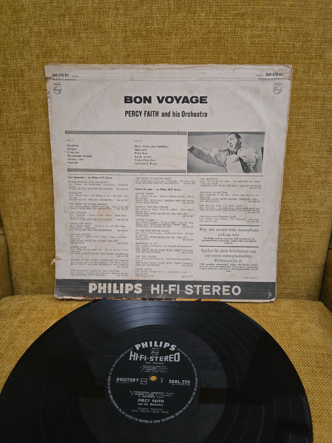 Bon Voyage Vinyl Record
