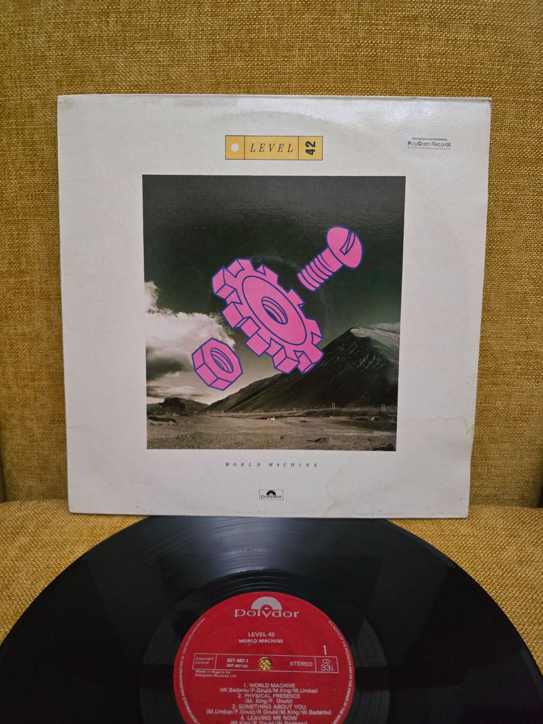 Level 42 world machine Vinyl Record