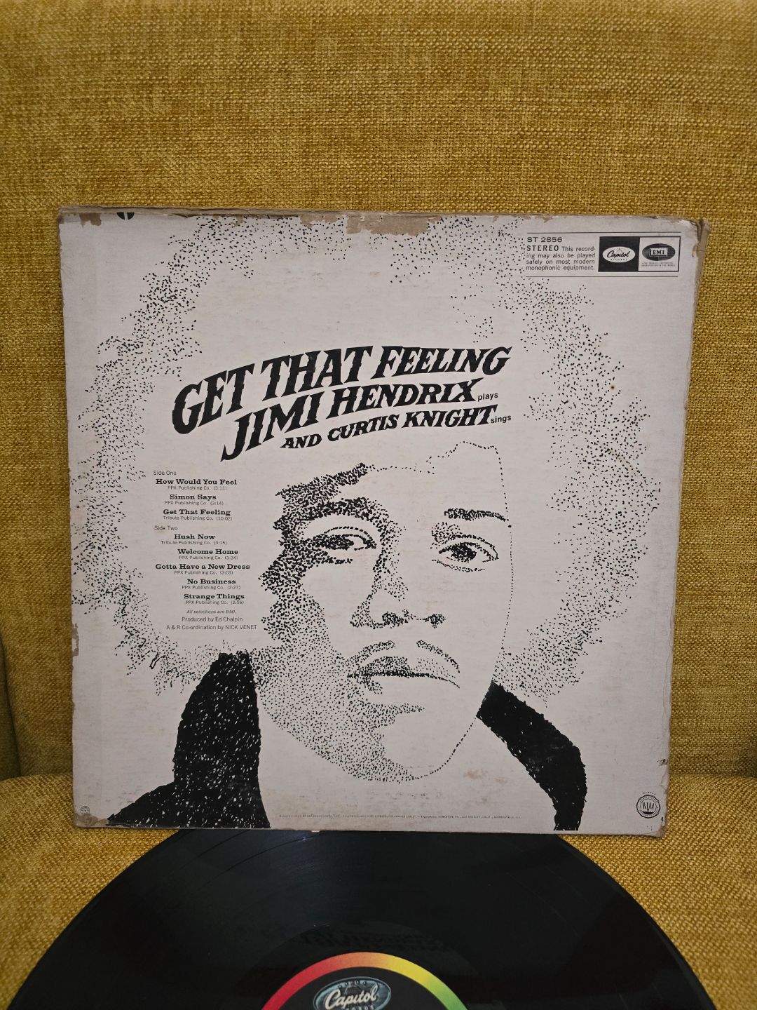 Get That Feeling Jimi Hendrix Vinyl Record