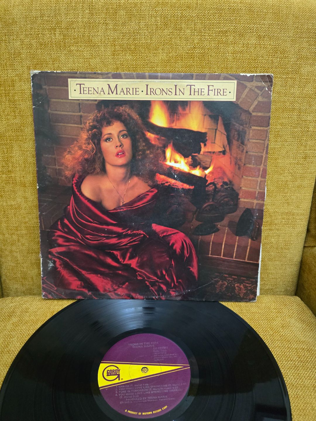 Teena Marie  Irons In The Fire Vinyl Record