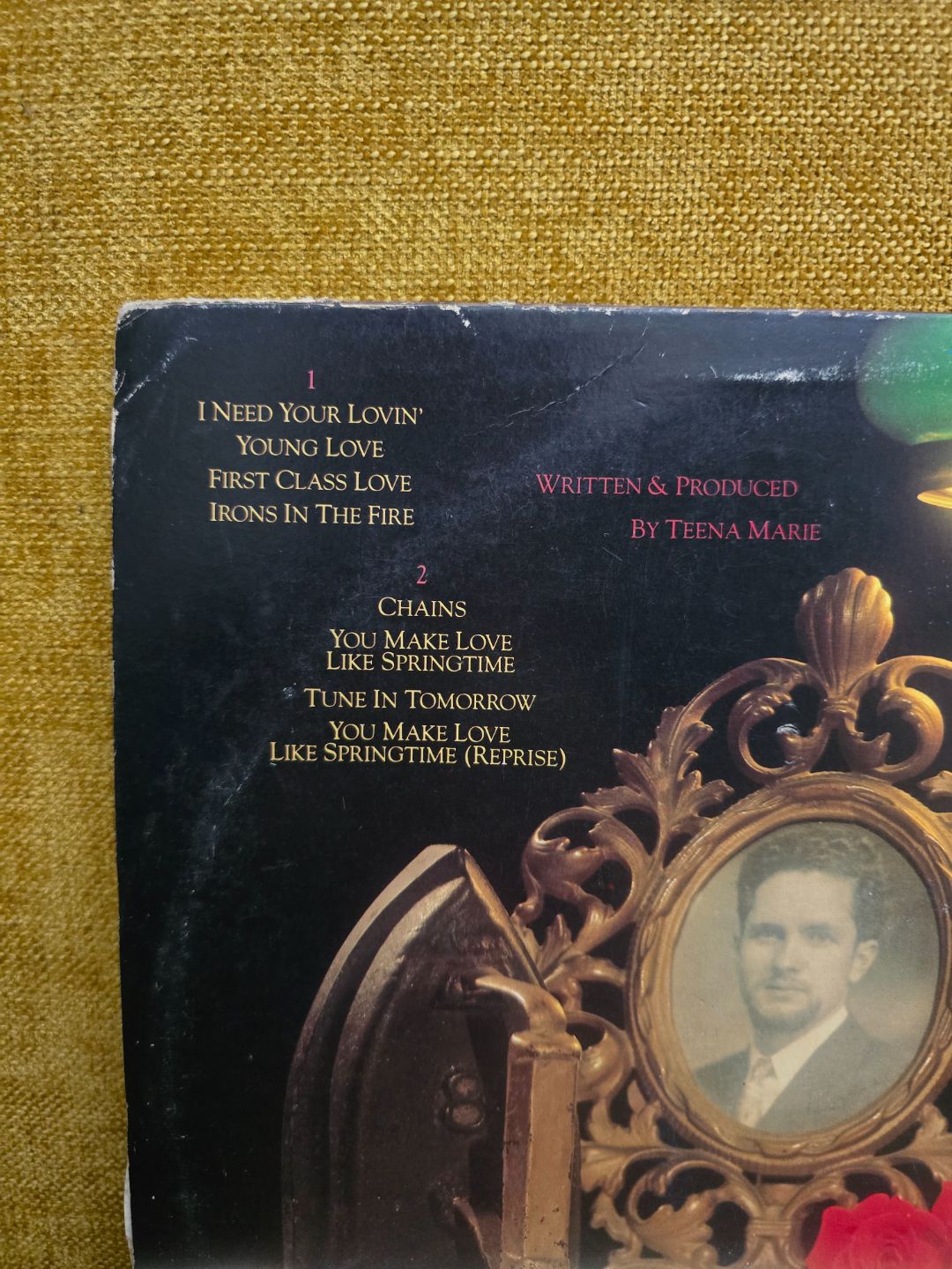 Teena Marie  Irons In The Fire Vinyl Record 