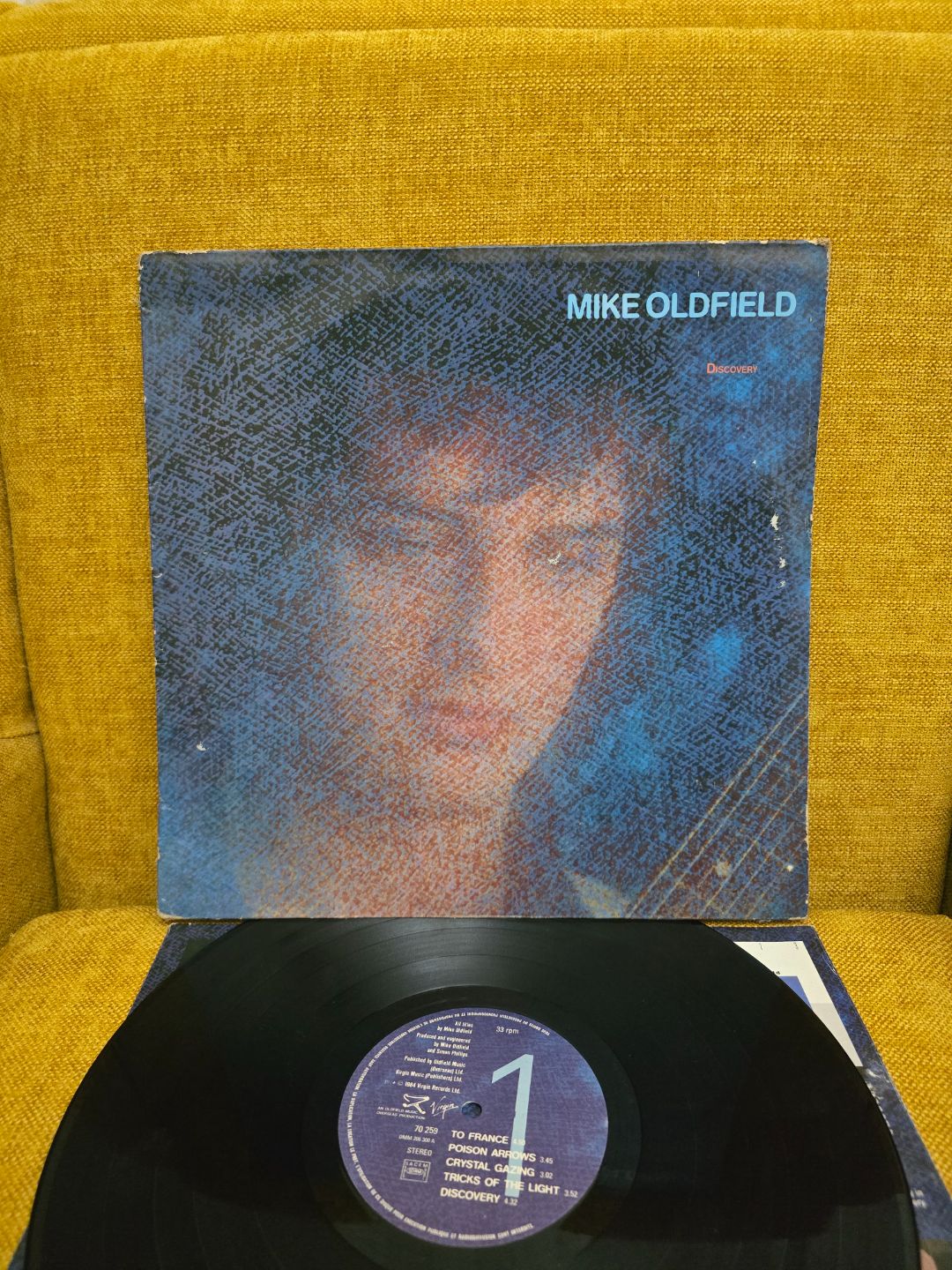 Mike Oldfield discovery Vinyl Record