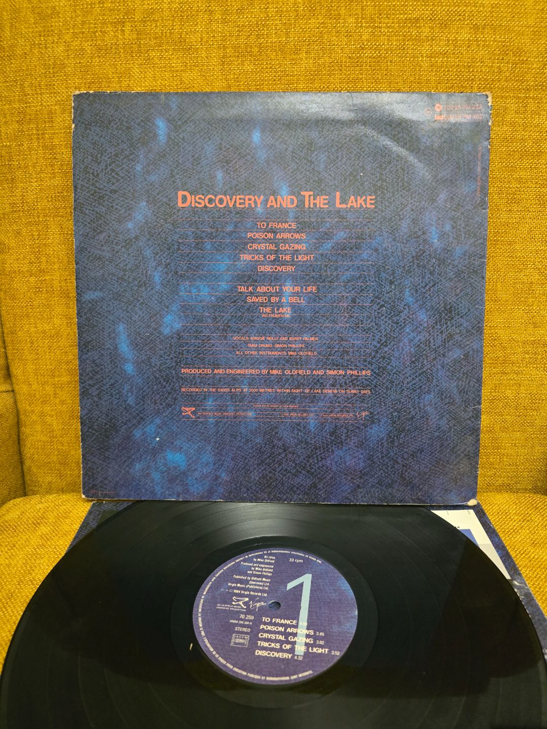 Mike Oldfield discovery Vinyl Record