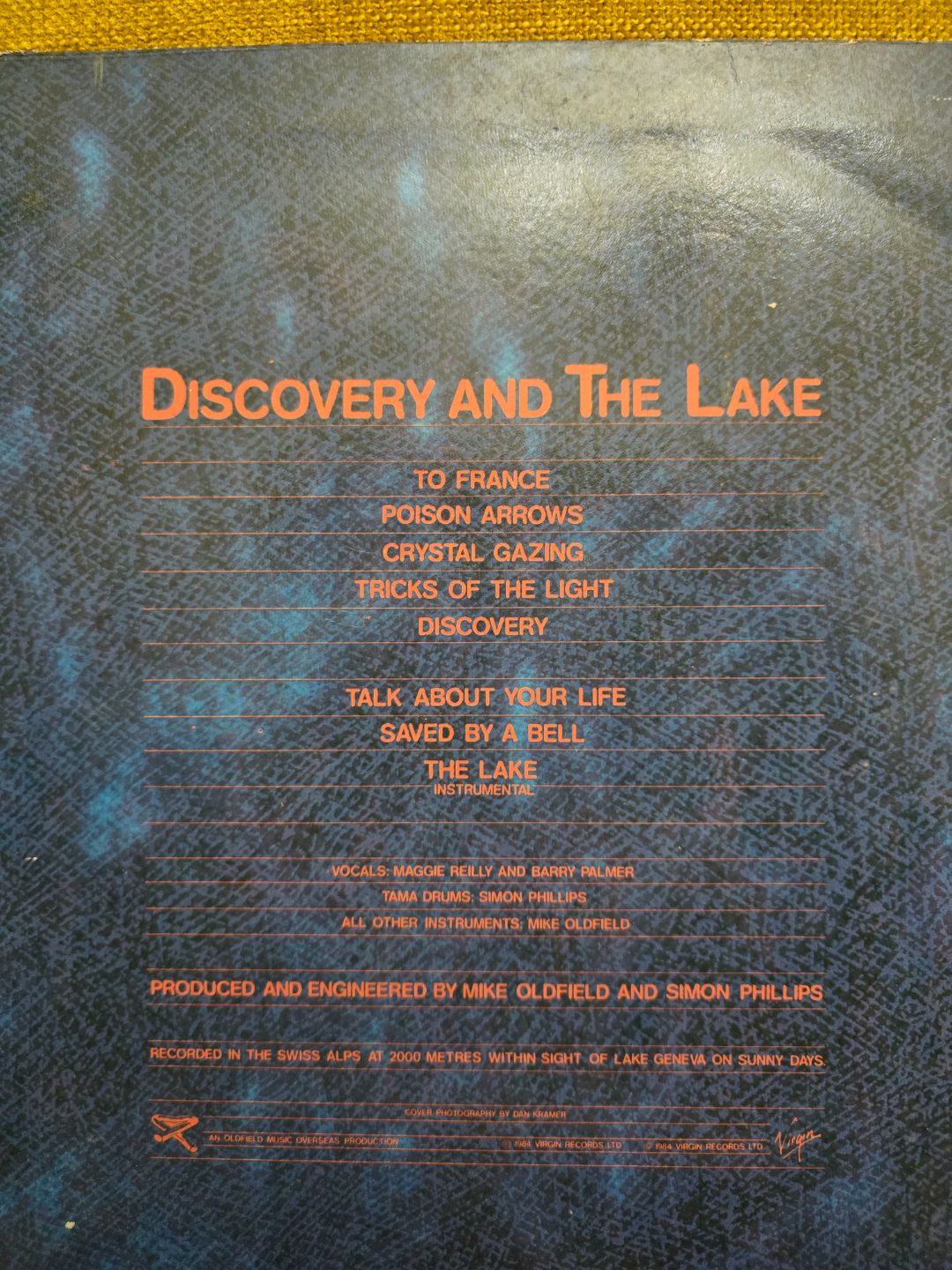 Mike Oldfield discovery Vinyl Record