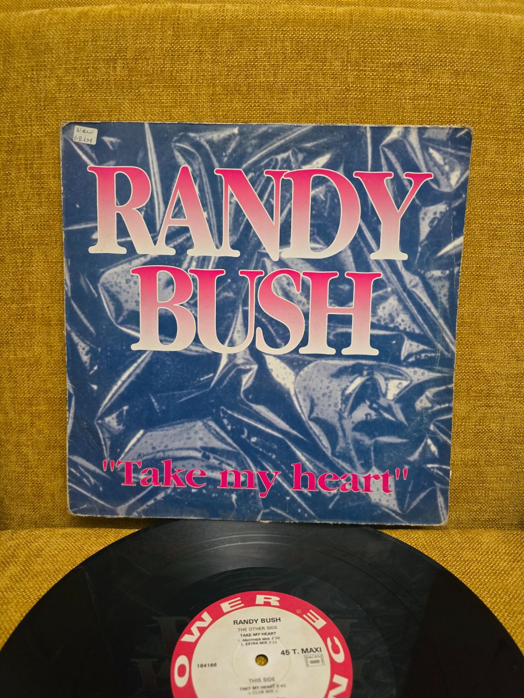 Randy Bush Vinyl Take My Heart Record