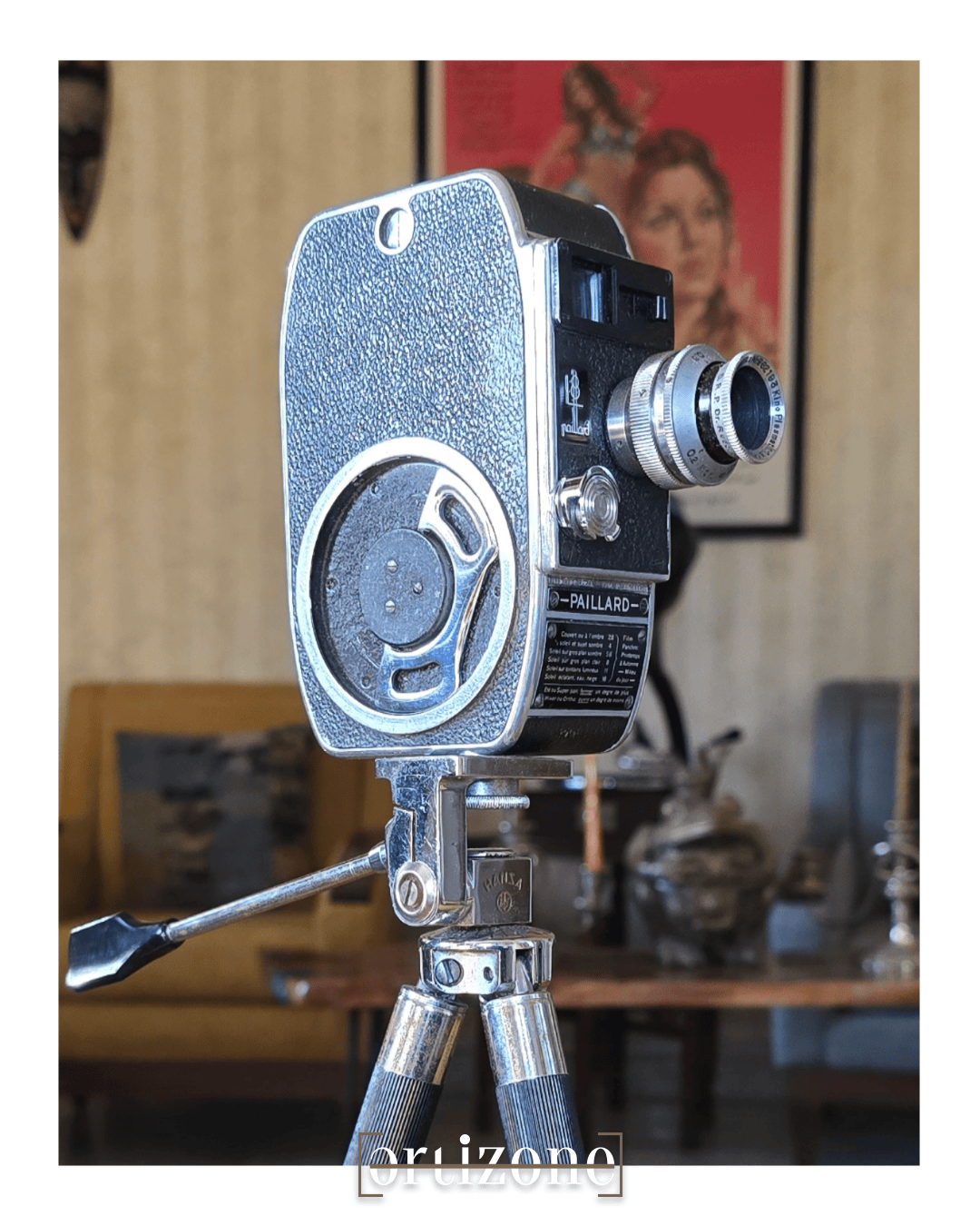 Paillard Bolex L8 Film Vintage Movie Camera