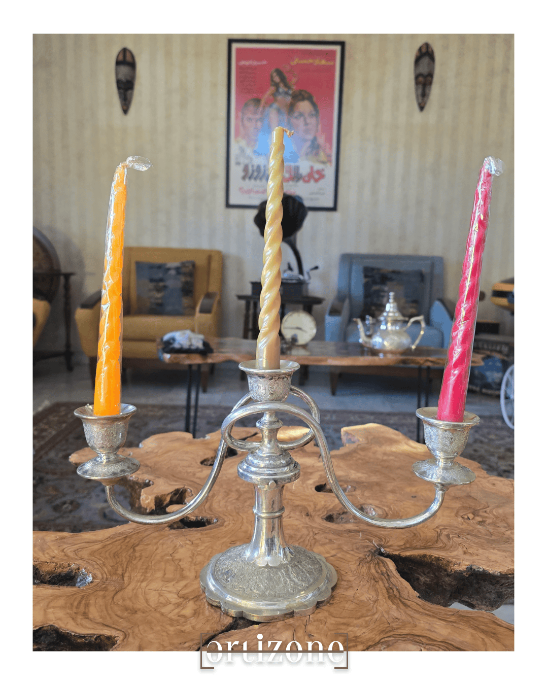 Elegant Vintage Silver plated Candlestick Holders – Set of 2