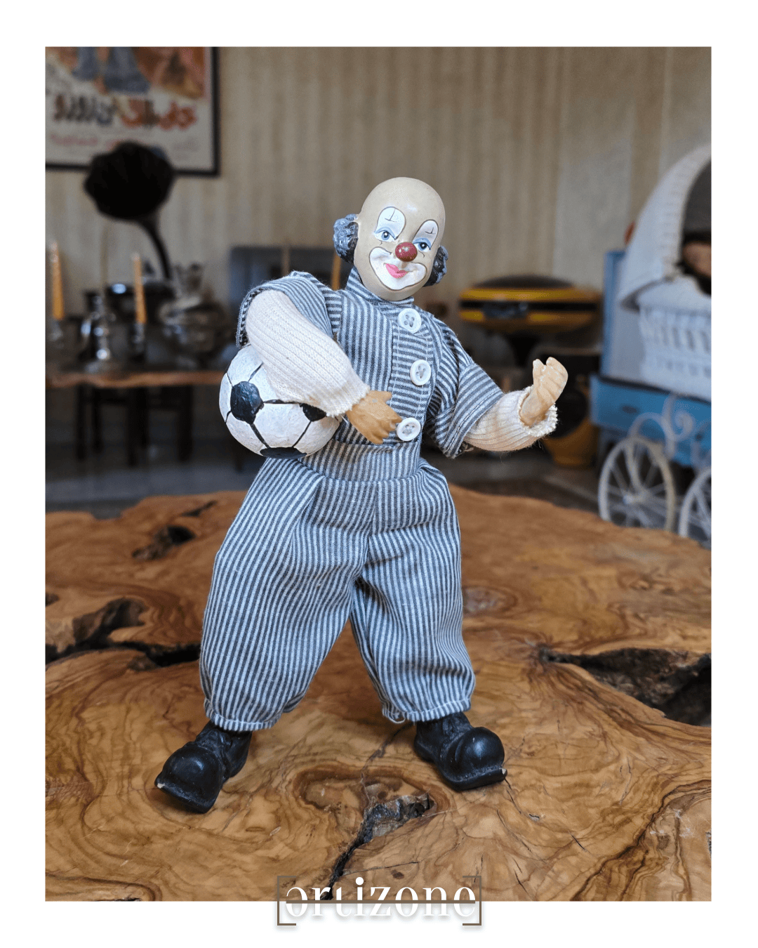 Vintage Porcelain Clown