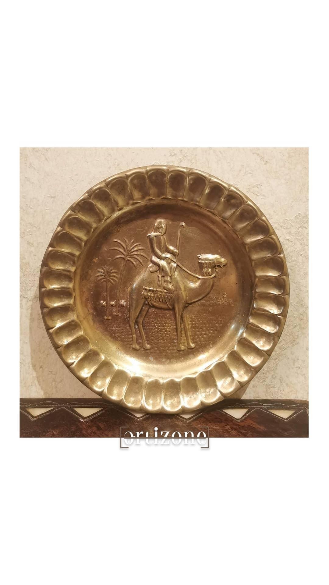 Vintage Brass Plates