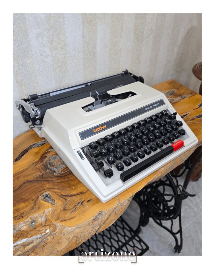 Vintage Brother Typewriter (Arabic Keyboard)