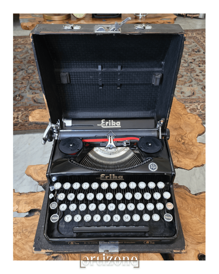 Vintage Erika Typewriter