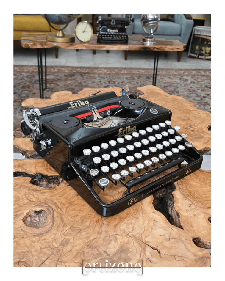 Vintage Erika Typewriter