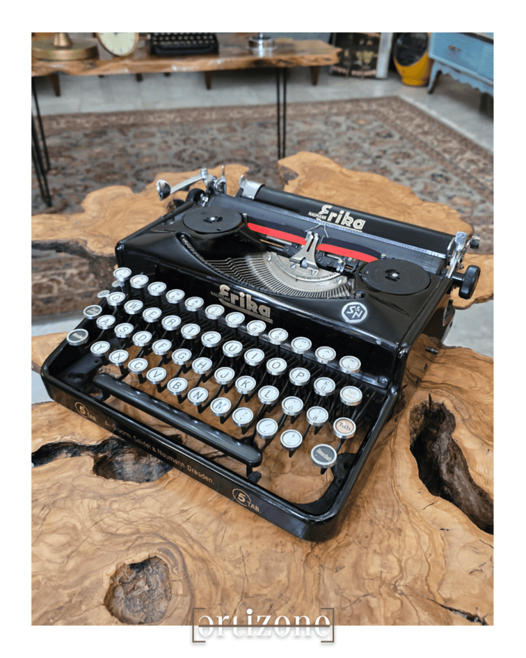 Vintage Erika Typewriter