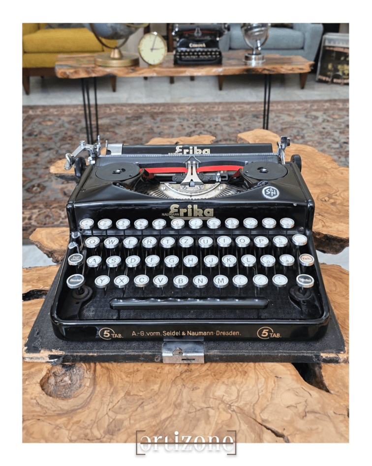 Vintage Erika Typewriter
