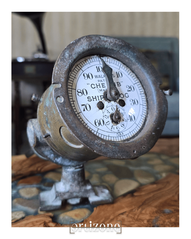 Antique Walker’s Cherub Mark II Ship Log