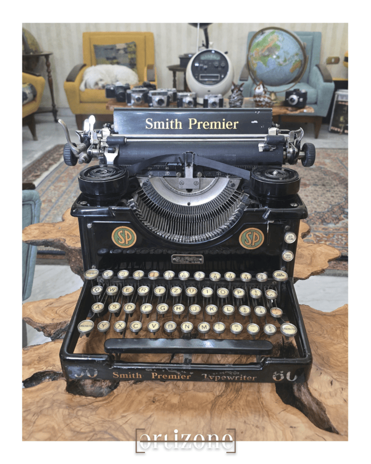 Antique Smith Premier Typewriter