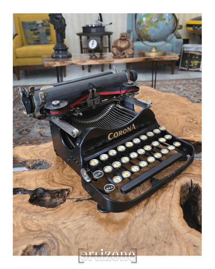 Vintage Corona Typewriter